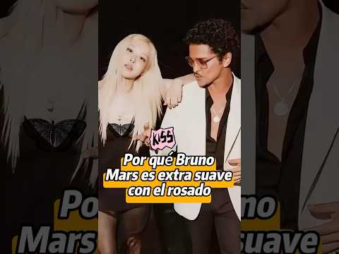 ¿Por qué Bruno Mars es tan amable con Rosé? Este beso ya lo había predicho todo