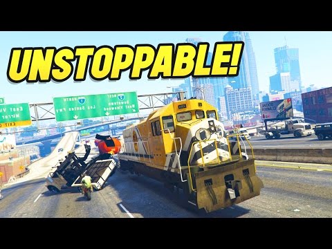 UNSTOPPABLE TRAIN CRASHES INTO LOS SANTOS.