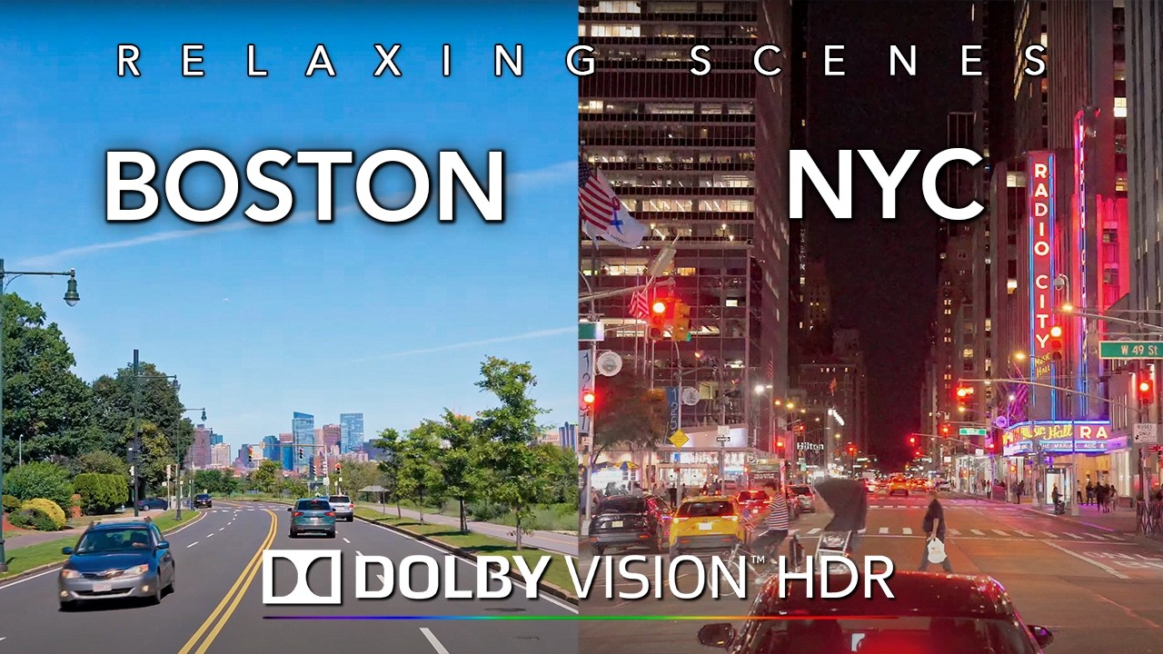 Driving Boston To New York K Dolby Vision Hdr