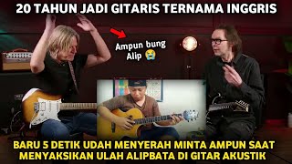 Gokil❗Baru 5 Detik Gitaris Ini Menyerah Minta Ampun Melihat Teknik Alip Ba Ta | Reaction AlipBaTa