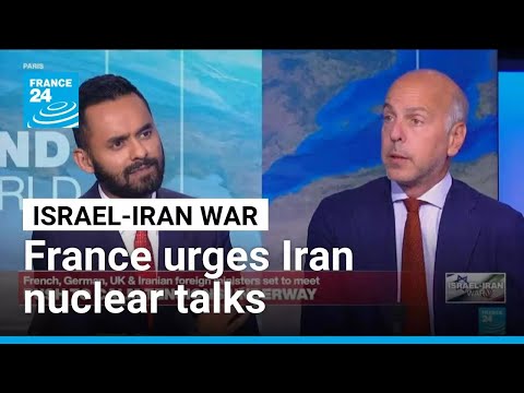 YouTube video thumbnail: France Urges Iran Nuclear Talks