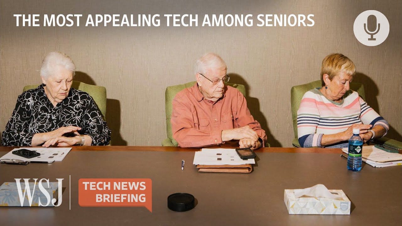 The Five Hottest Tech Topics Among Older Adults | Tech News Briefing