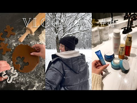 VLOGMAS #4 | Mini haul, biscuits pain d'épices, routine de soins & plus!