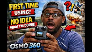 First Time EVER Using a 360 Camera — No Idea What I’m Doing 😂 #djiosmo360