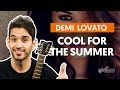 Videoaula Cool For The Summer (aula de violão completa)
