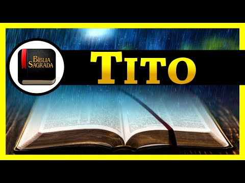 TITO 📖 A Palavra de Deus 💧 Bíblia com Som de Chuva 💧