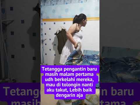 serba salah di tolong apa gak?? #tetangga #malampertama  #comedy #ngakak
