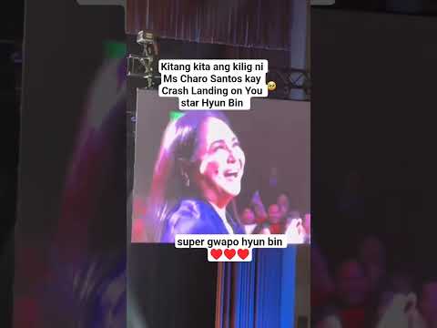 Ms Charo Santos super kilig sa oppa niyang si Hyun Bin. #shorts @mamajinkskitchen