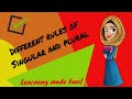 Noun Pluralization Rules and Concepts