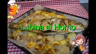 Receta de lubina al horno , un sabor  increíble que tienes que probar.