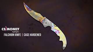 Falchion Knife Case Hardened Gameplay