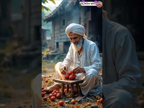 দাদু লিচু দিয়ে উড়ন্ত জুতো বানিয়ে ফেললেন 😍 #ai #grandfather #shorts #lychee