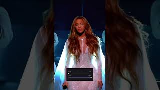 Beyoncé- Take My Hand Precious Lord ( Grammy’s 2015) (ONLY VOCALS)