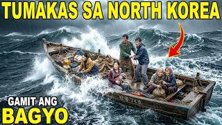 PANO NILA GINAMIT ang MALAKAS na BAGYO Upang TUMAKAS sa NORTH KOREA_na 10 YEARS Nilang Pinlano