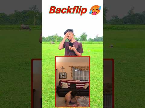 Backflip को ऐसे सीखा जाता है ? ? #shorts #backflip #tutorial