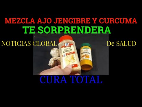 Curcuma 🧄ajo y 🫚 Jengibre asi se Combina Mira los Resultados - global news, De salud