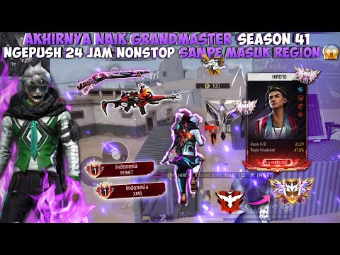 DETIK-DETIK NAIK KE GRANDMASTER SEASON 41!! BAR-BAR NO REM K/D RANK GUA SAMPE 20+😱!!