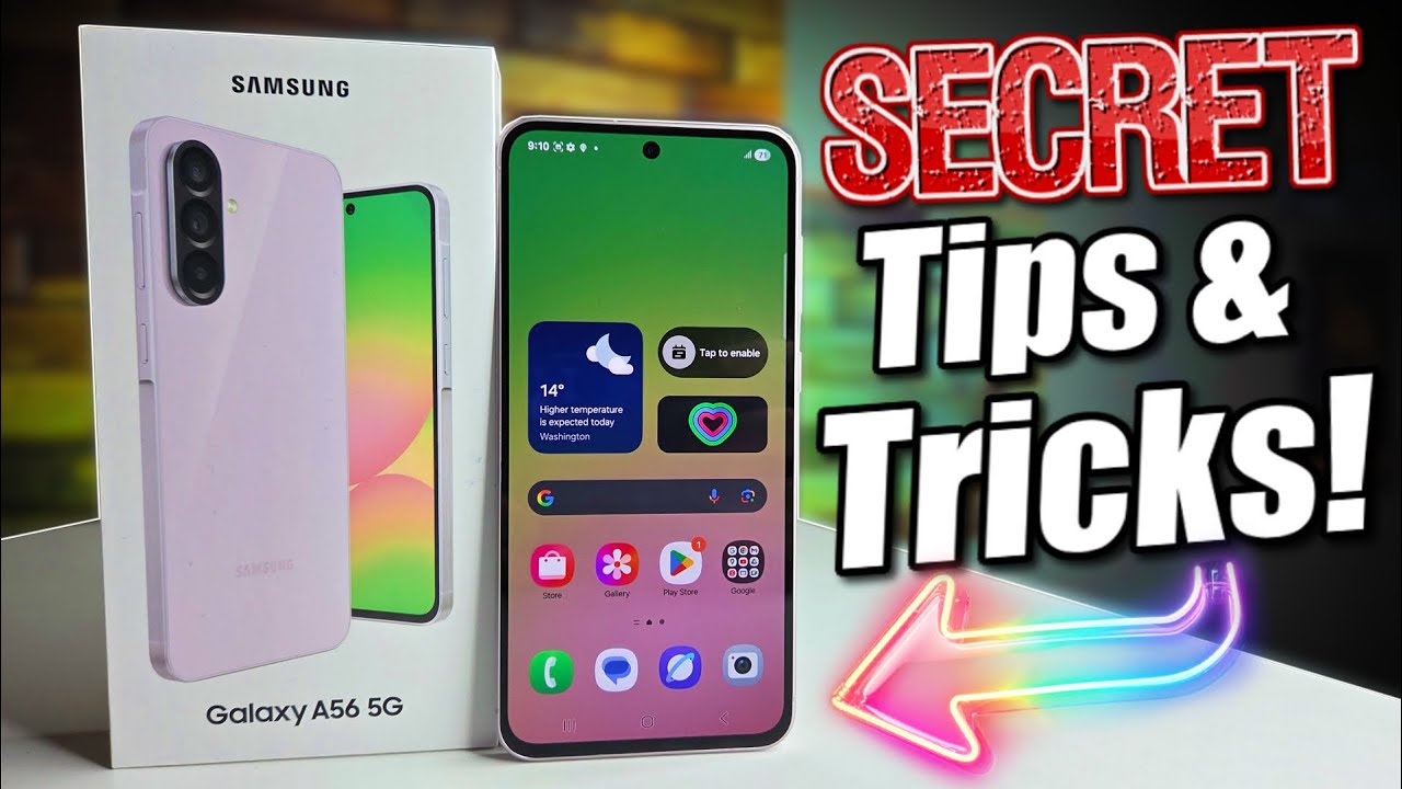 Samsung Galaxy A56 5G Tips & Tricks! (Hidden Features)