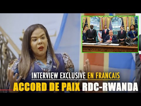 INTERVIEW EXCLUSIVE DE LA MINISTRE THERESE WAGNER BRISE LE SILENCE SUR L' ACCORD DE PAIX RDC-RWANDA