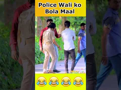 Calling Item to Lady Police 02 | Bhasad News #shorts #policeprank #ladypolice