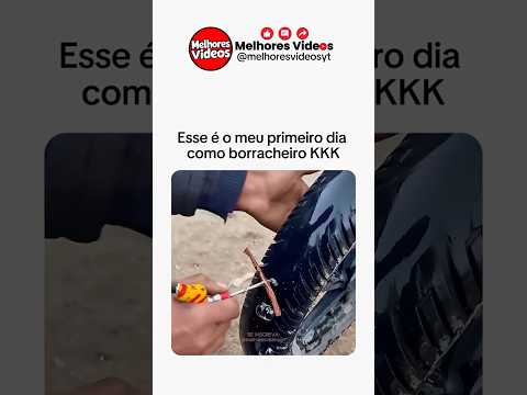 O pneu - "T么 cagando pro seu remendo..." 馃槀馃ぃ馃槄 #humor #humormemes #shortsfeed