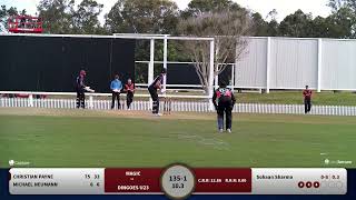 Magic vs Dingoes U23 live cricket match | 09-Aug-26 09:30 AM 20 live - Next X1 23s - 2026