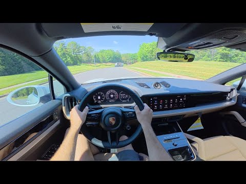 2025 Porsche Cayenne S: POV Drive, Walkaround and ASMR