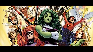 fictional women history marvel edition