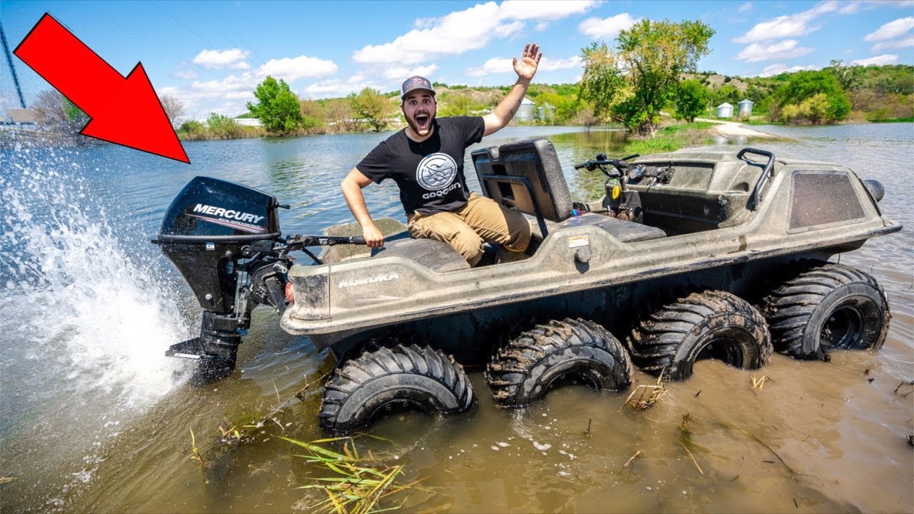 I Put a BOAT MOTOR on My TANK (Bad Idea)