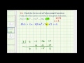 Finding Zeros of Polynomial Functions