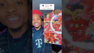 Paris saint Germain VS Bayern Munich final result  #psgfc #bayernmunich