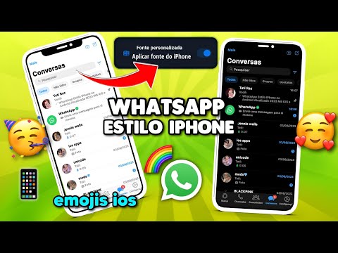 SAIU! WHATSAPP IGUAL IPHONE iOS 18 NO ANDROID 2024 🥳 Funcionando 😄 Nova Atualização watusiiOS