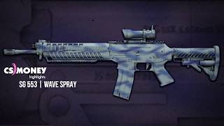 SG 553 Wave Spray Gameplay