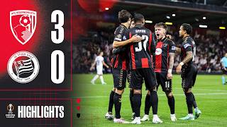 Cherries claim MAGIC first home win in Europa League | AFC Bournemouth 3-0 Sturm Graz