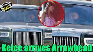 Travis Kelce Drives Rolls-Royce to Arrowhead with Taylor Swift Expected to Attend