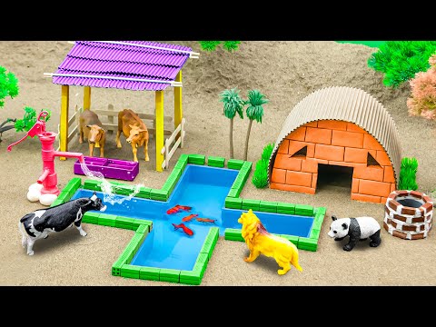 Building Playmobil Farm - Farmyard Animal Figures