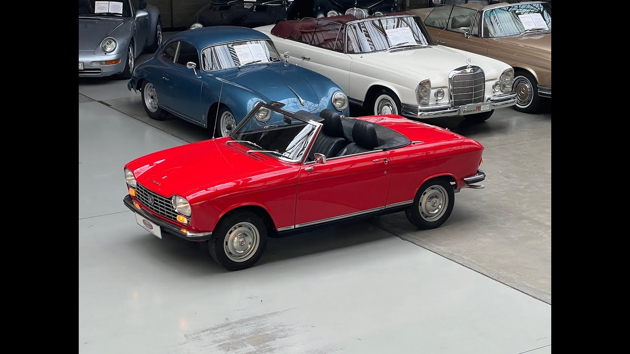 Video preview of Peugeot 204 Convertible (1968)