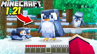 PINGWINY DODANE DO MINECRAFT?! | Minecraft 1.21
