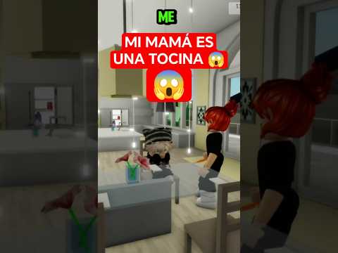 MI MAMÁ ES UNA TOCINA 😱 #roblox #robloxedit #robloxshorts #robloxtrend #brookhaven #robloxgames