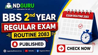 BBS 2nd Year Regular Exam Routine 2083 Published | TU BBS 2nd Year Exam Routine 2083 | Check Now