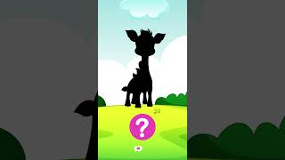 Que animal é esse? Jogo das sombras #infantil #videoeducativo #educaçãoinfantil