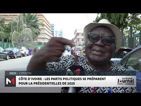 Côte d’Ivoire: Les partis politiques se préparent pour la présidentielles de 2025