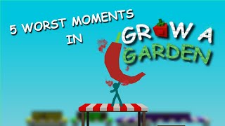 5 Worst Moments in Grow a Garden