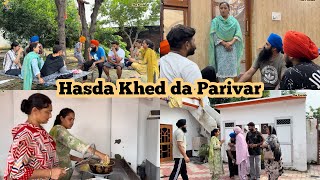 Hasda Khed da Parivar , ਹੱਸਦਾ ਖੇਡਦਾ ਪਰਿਵਾਰ, New Punjabi Video 2025 😍