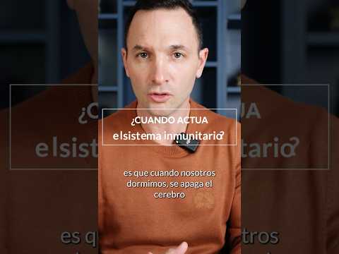 😴 Cuando dormimos se apaga el cerebro 🧠  y se enciende el Sistema Inmunitario💡