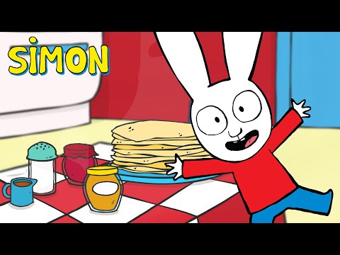 🍳 Simon prépare des crêpes avec maman ! 💕 Simon | Compilation | Dessin animé pour enfants