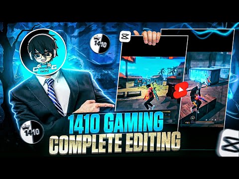 How to edit shorts like @1410gaming in capcut 🤯| colour grading like @1410gaming