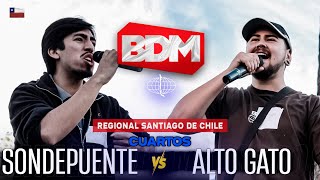 Alto Gato vs Sondepuente. 2da batalla de 4tos. Final Regional Metropolitana BDM Puente Alto 2025. CL
