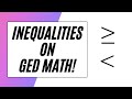 Understanding Inequalities on the GED