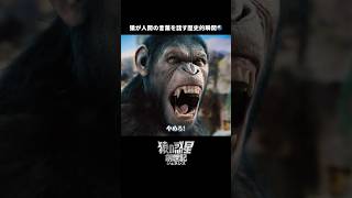 ただのチンパンジーだと思ってたのに…｜猿の惑星：創世記（ジェネシス）｜Disney+ (ディズニープラス) #Shorts